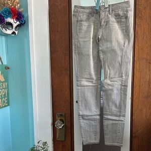 American Eagle Outfitters Light Gray Women's Jeggings